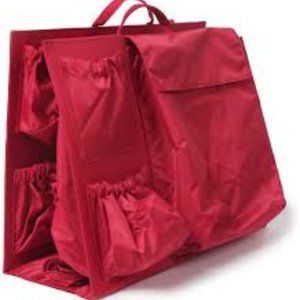 Life in Play Tote Savvy Diaper Bag Insert with changing liner - Original, Red